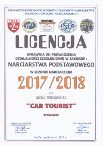 Licencja Car-Tourist 2018